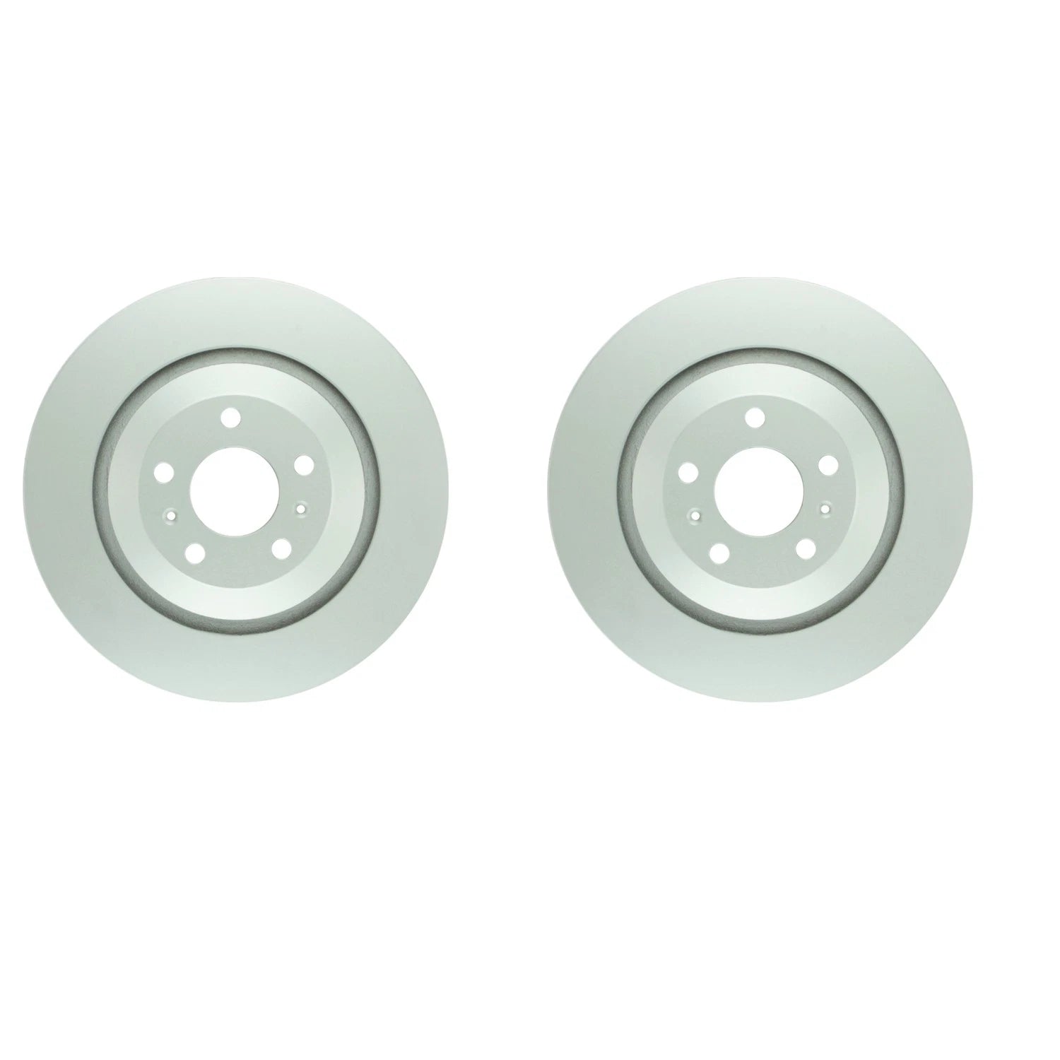 Set of 2 Bosch QuietCast Rear Disc Brake Rotors for Audi A8 Quattro (1997–2003)