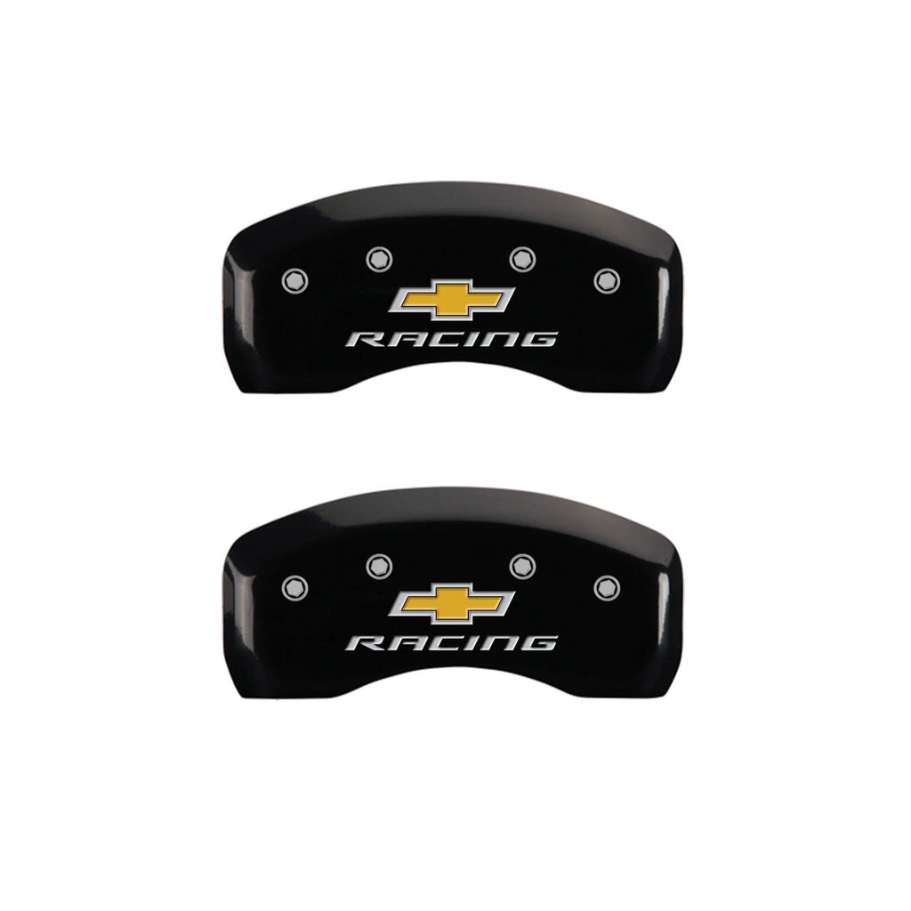 Set of 4 Gloss Black Racing Caliper Covers for Chevy Impala (2000–2005)