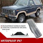 Clear Front Bumper Turn Signal Light Lenses for Ford Bronco (1980–1986)