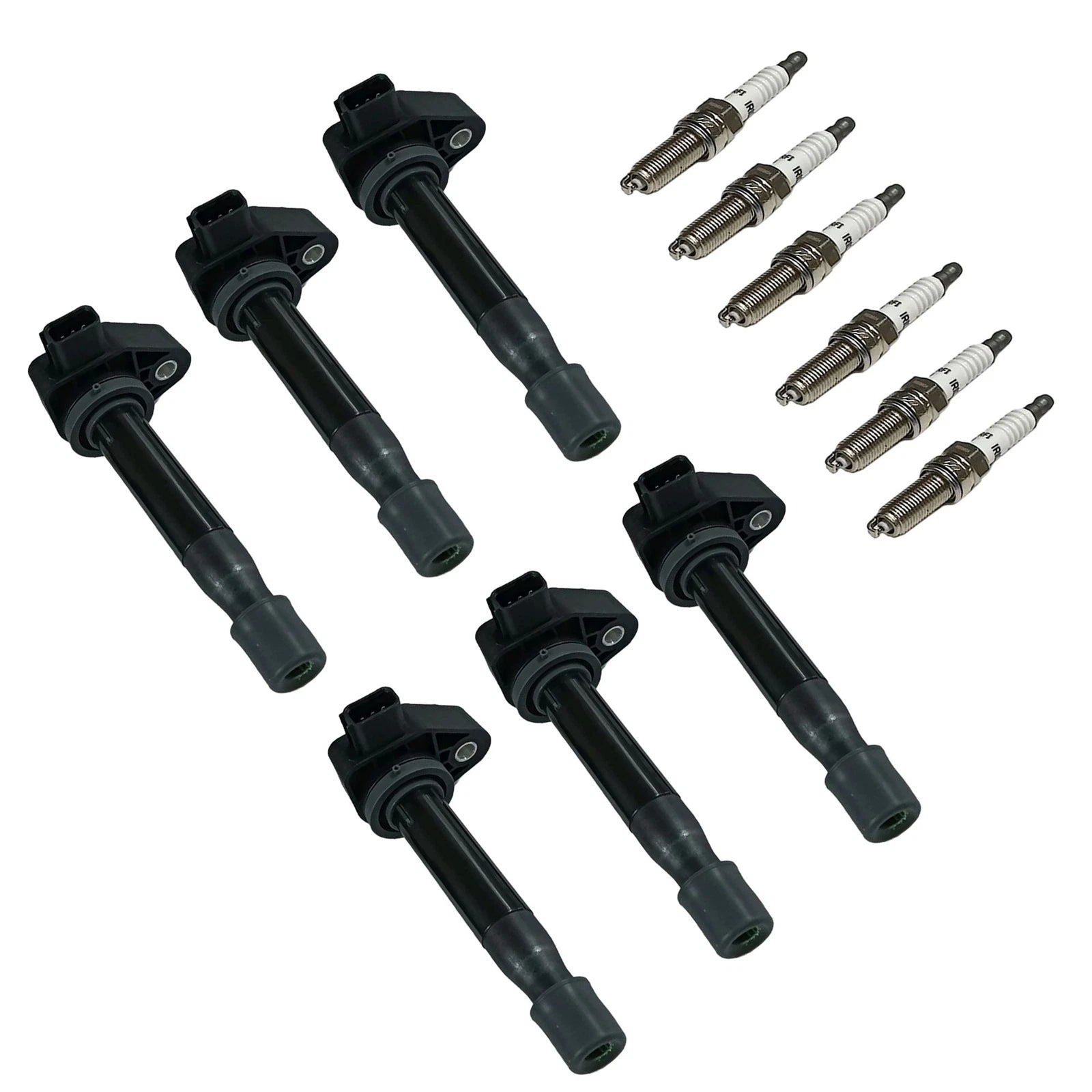 6X Ignition Coils & Iridium Spark Plugs for Honda Odyssey Accord (2000–2023)