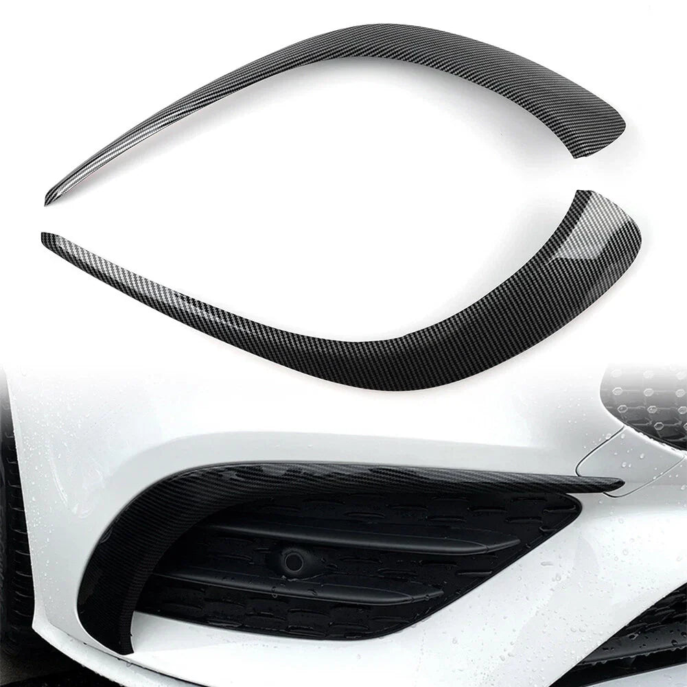 ABS Front Bumper Lip Splitter Spoiler for Mercedes Benz CLA C118 (2020-2023)