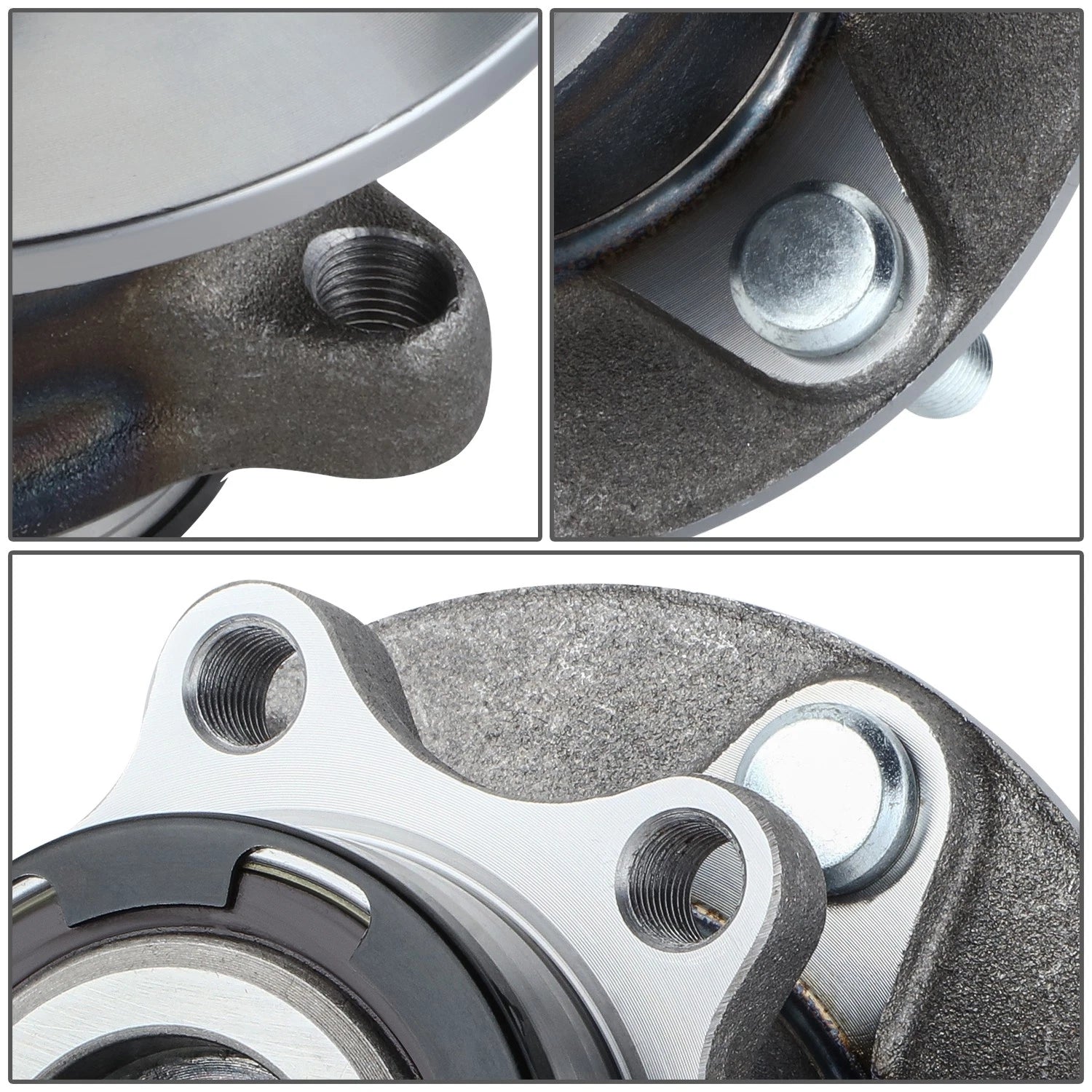 Set of 2 Wheel Bearings & Hubs for Mitsubishi RVR Eclipse Cross (2013–2020)