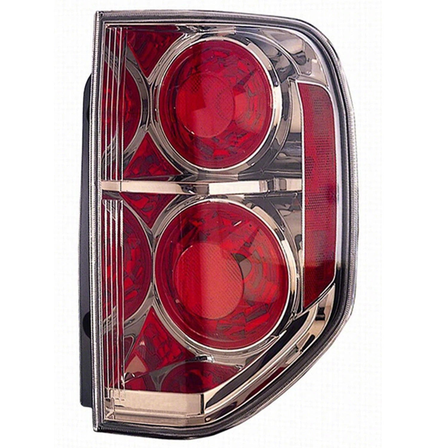 Replacement Passenger Side Tail Light Lens Housing for Honda Pilot (2006–2008)