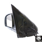 GM1320429 Door Mirror for Isuzu GMC (TEXTURED VAQ2, Left Driver Side)