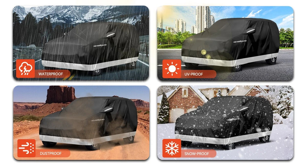 Full SUV Car Cover for Porsche Macan (2015–2023) Waterproof UV Dust Protection