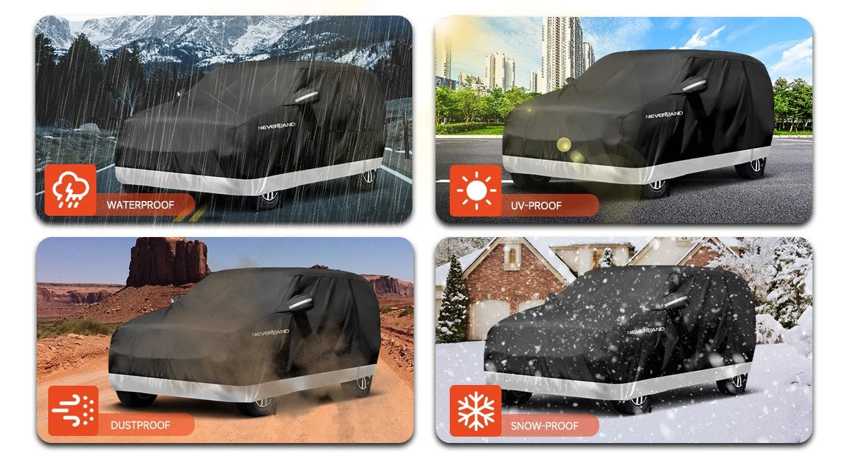Full SUV Car Cover for Porsche Macan (2015–2023) Waterproof UV Dust Protection