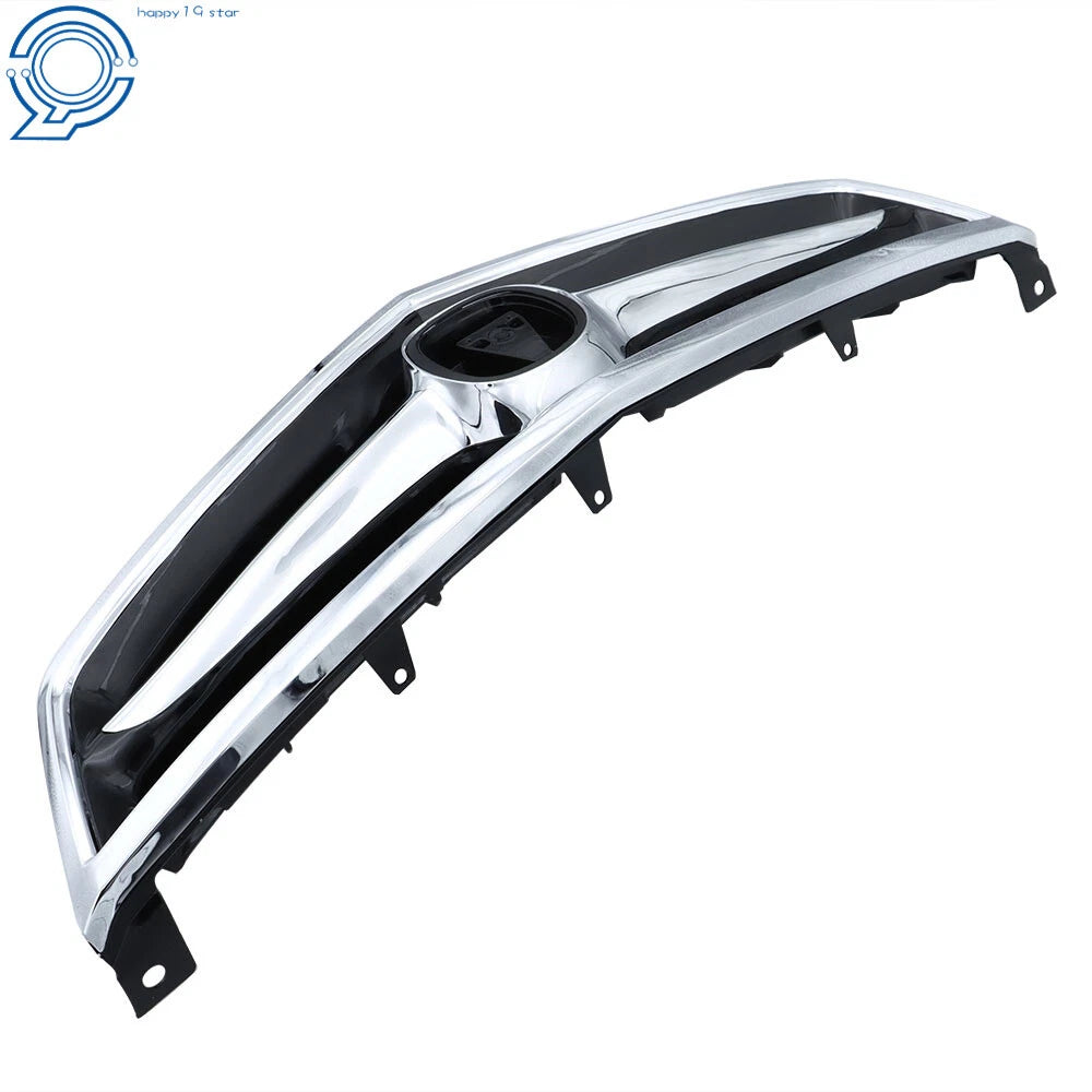 Front Grille for Acura TSX (2006-2008) with Chrome Molding