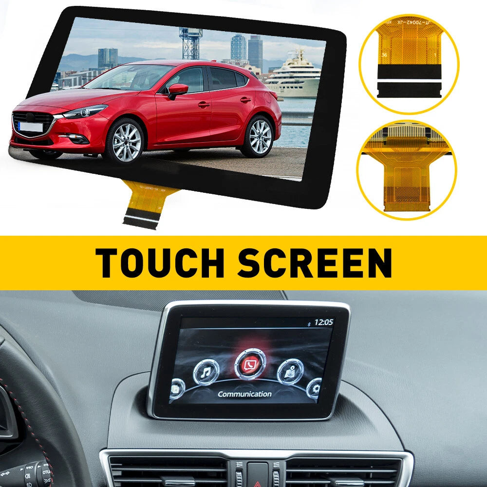Touch Screen Glass Digitizer for Mazda 3 (2014–2016) 7" Display