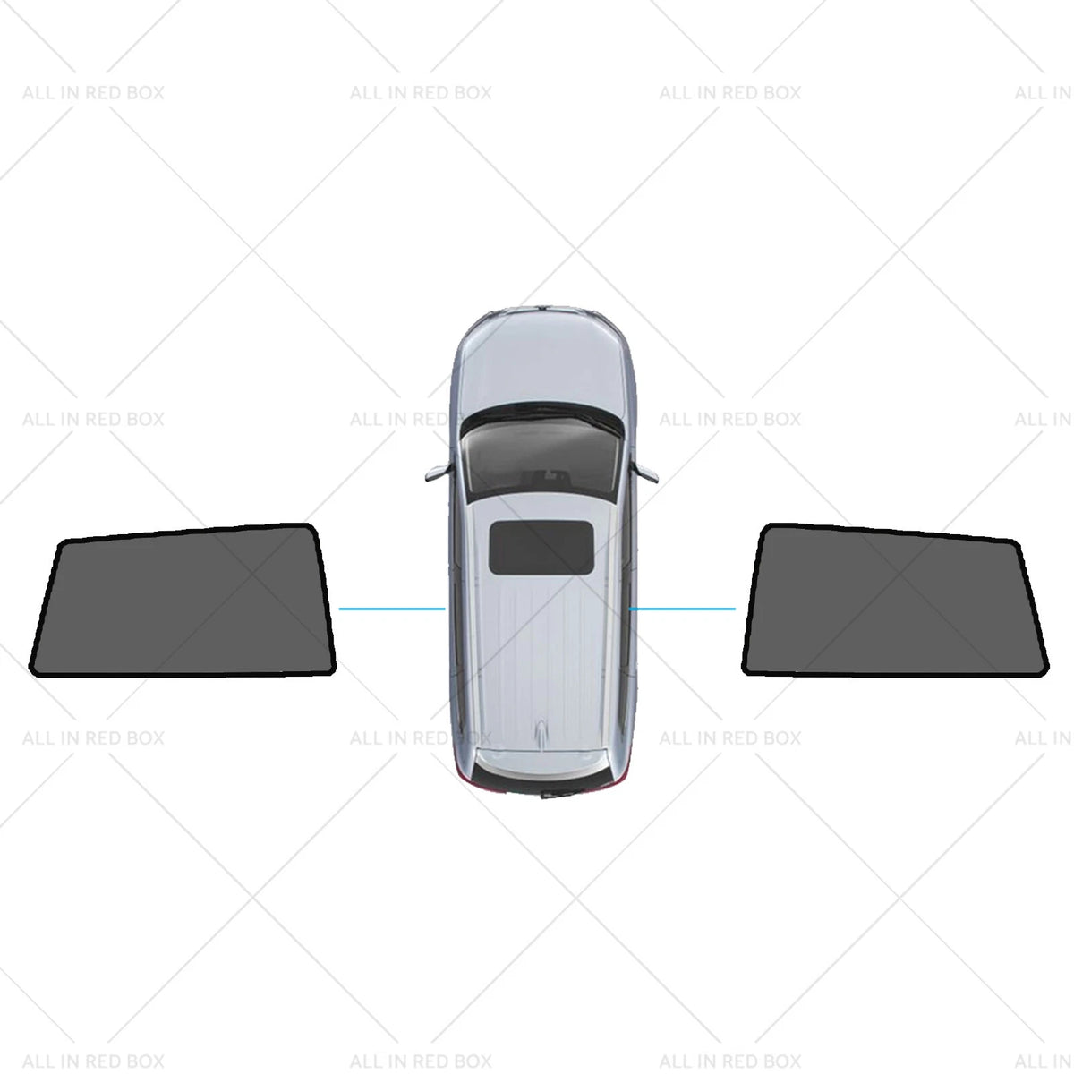 Car Window Sun Shades UV Guard for Toyota RAV4 (2005–2012)