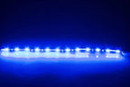 Brushed Stainless Headlight Surrounds with Blue LED for Dodge Challenger (2008–2014)