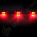16'' LED ID Clearance Light Bar Red + Side Marker Red for Truck RV Trailer