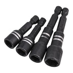 4Pcs Magnetic Socket Nut Driver Set for Drill Bit Tools