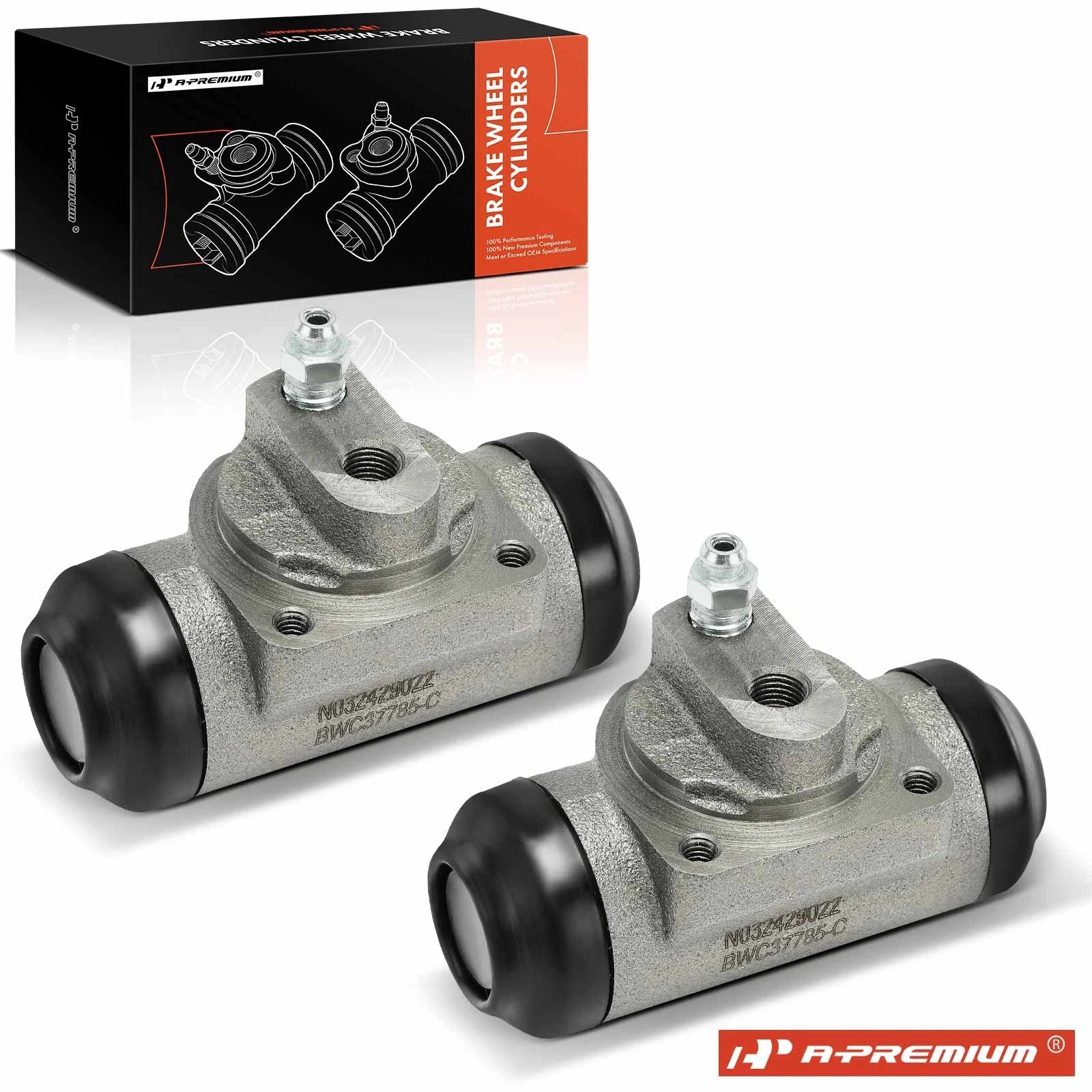 2X Rear Side Drum Brake Wheel Cylinder for Chevy Blazer C10 (1973–1991)