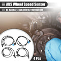 Set of 4 ABS Sensors for Mercedes-Benz CLA45 (No. 2465402510/2469059402)