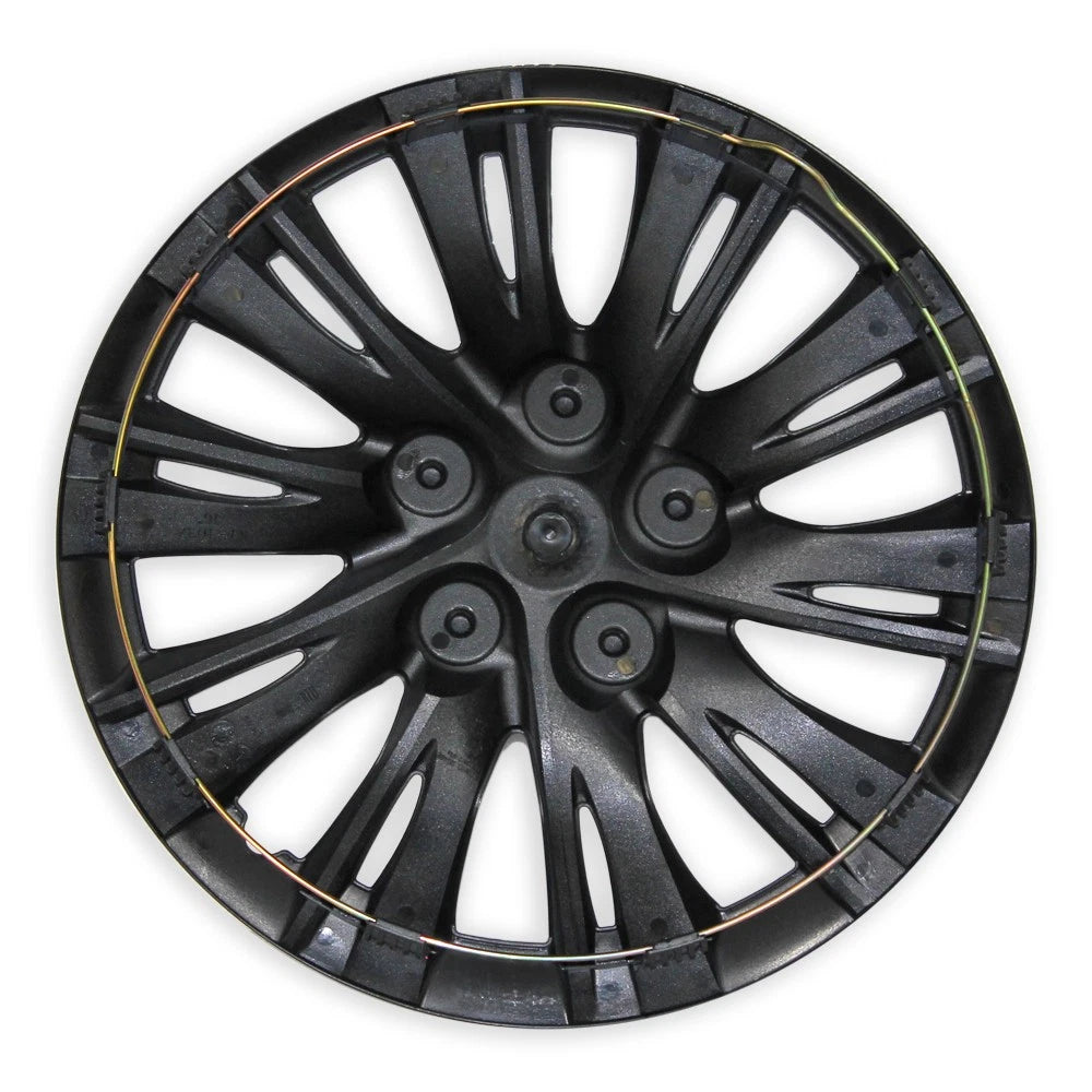Wheel Cover Hubcaps Gloss Black Split Spoke 16 In for Toyota Camry (2012–2014)