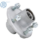1 Pack Galvanized Trailer Hub 5 Lug 1-1/16" Spindle for Trailer