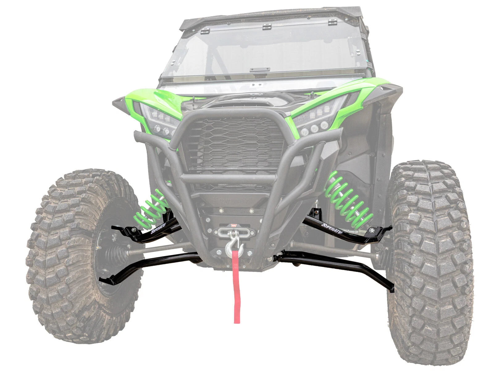 1.5" Offset A-Arms for Kawasaki Teryx KRX 1000 (2020–2023) - Black