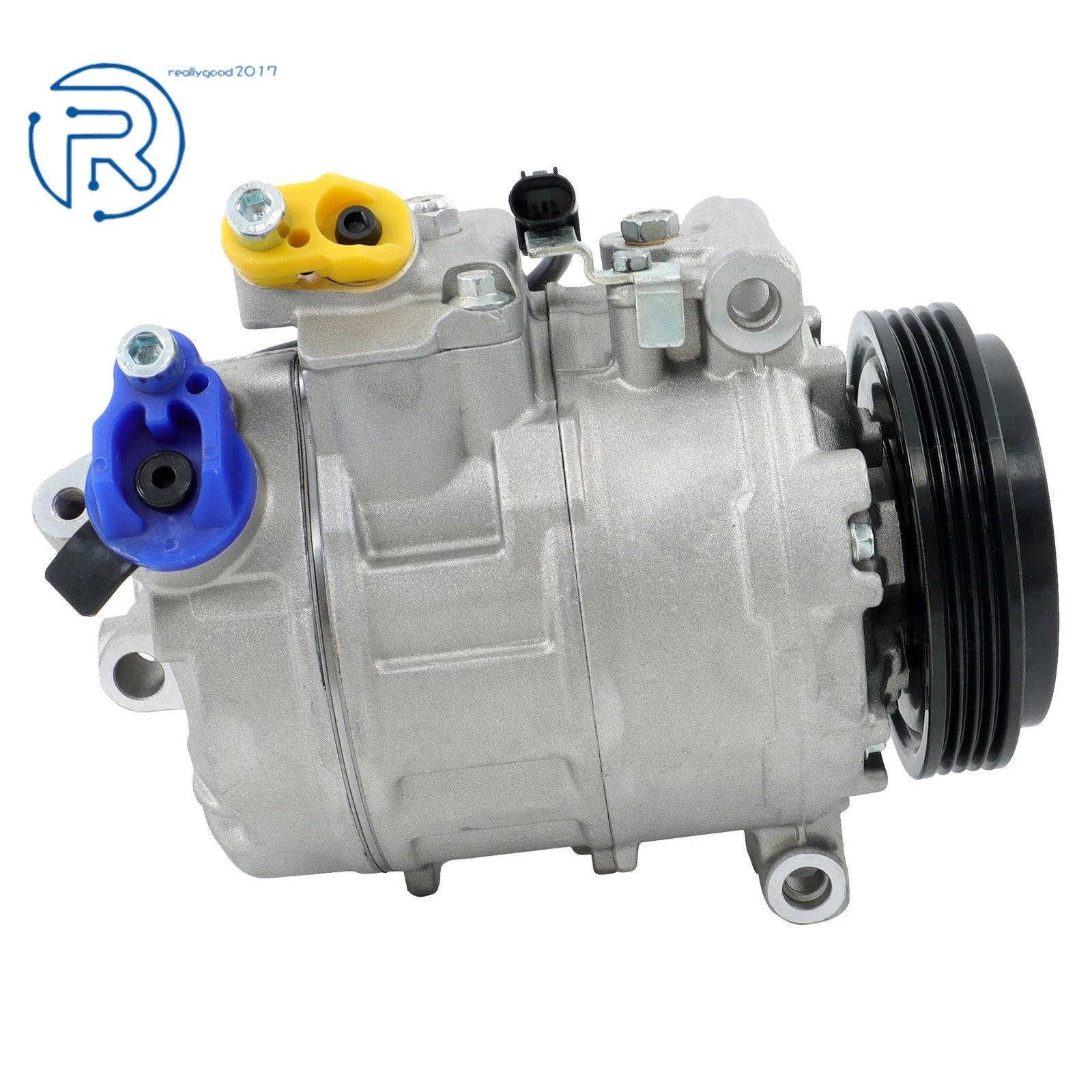 AC Compressor with Clutch for BMW 550i 645Ci 650i 750i (2006–2009) 6901781