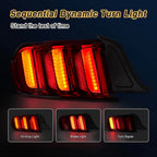 Left Driver Side Rear Tail Light Brake Lamp for Ford Mustang (2015–2017)