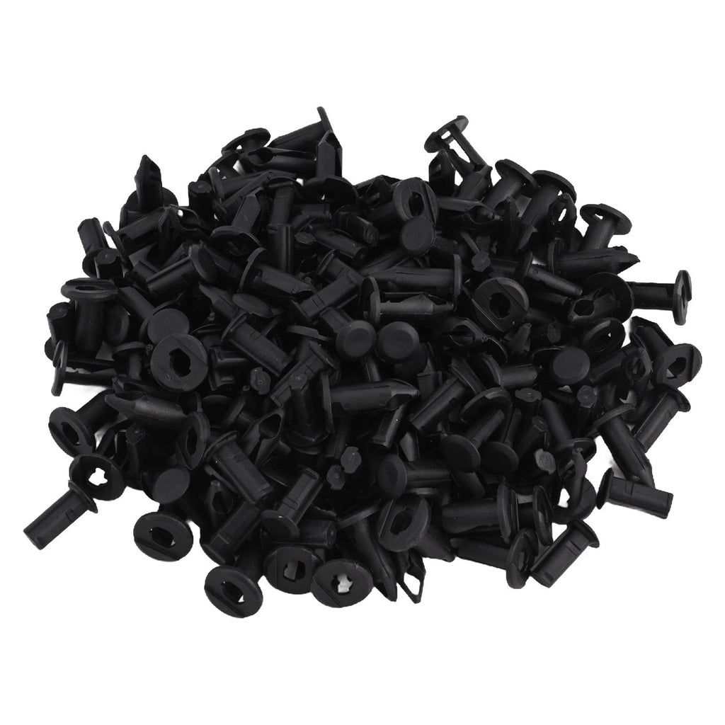 Rivet Assortment for Car Motorcycle ATV (Black)