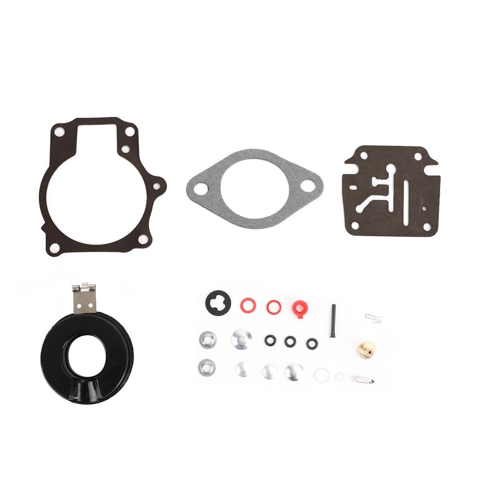 Carburetor Rebuild Kit w/ Float for Johnson Evinrude (18-30 HP) 396701