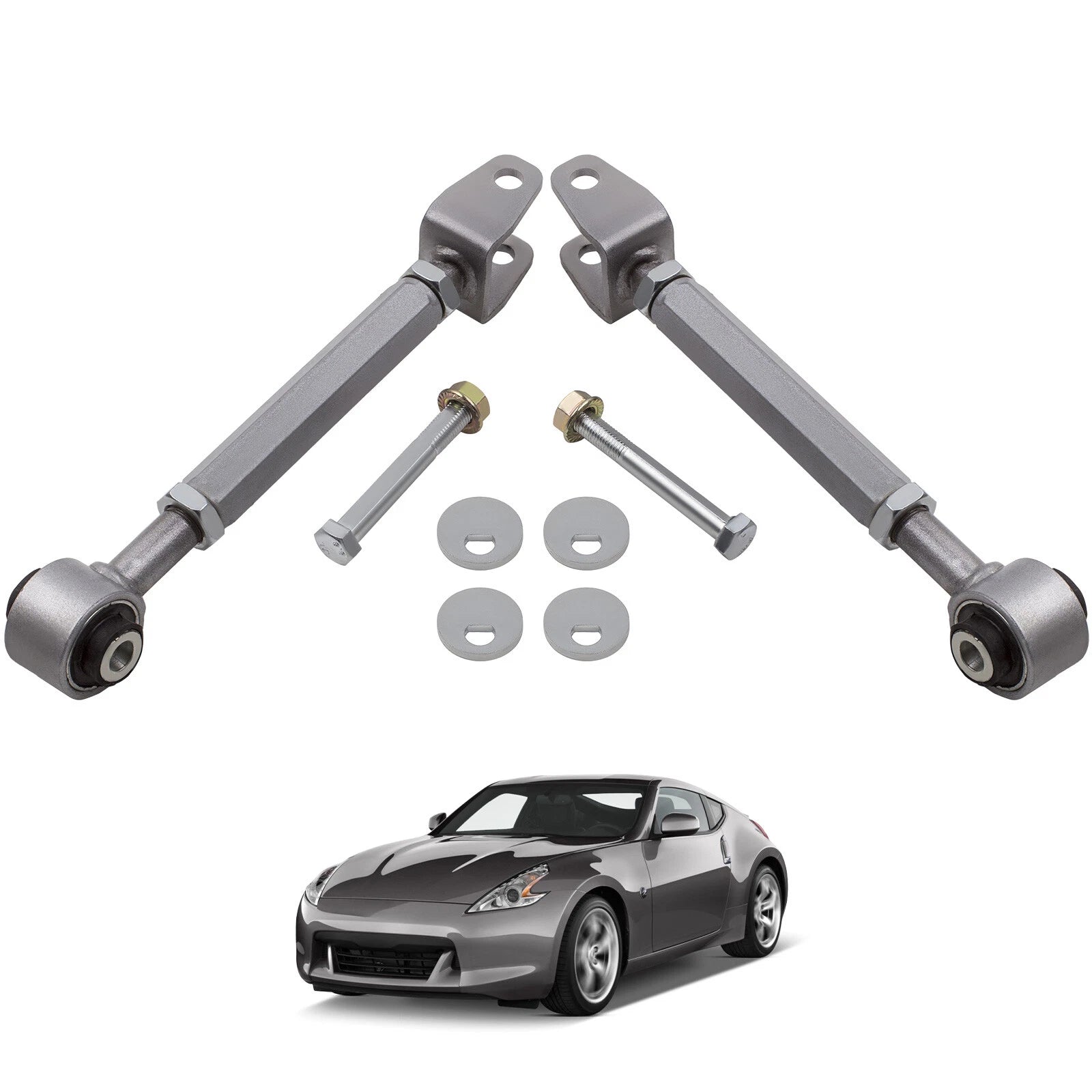 Adjustable Coilovers + Rear Camber Arms for Infiniti G37 (2008–2013)