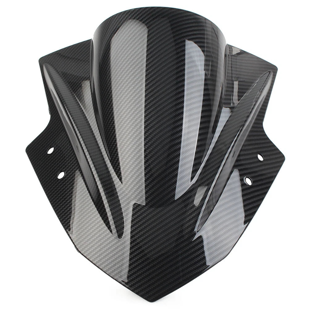 Carbon Fiber Windshield Shield for Kawasaki EX300 Ninja 250 (2013–2017)