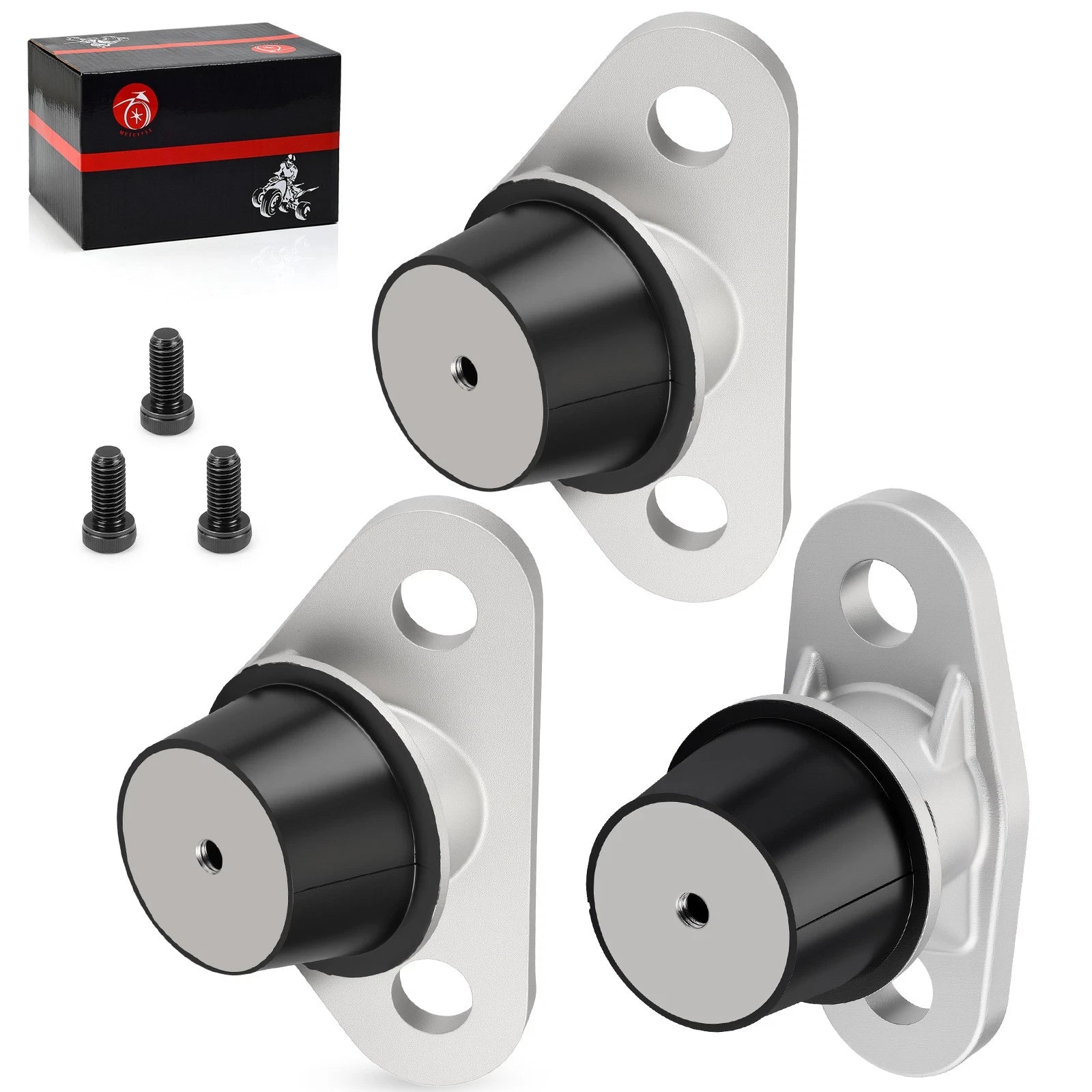 Set of 2 Engine Motor Mounts for Sea-Doo Wake 155 170 215 Pro 230 (2010–2020)