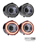 Morimoto XB LED Tail Lights Smoked Lens Replacement for 2006-2013 Chevy C6 Corvette