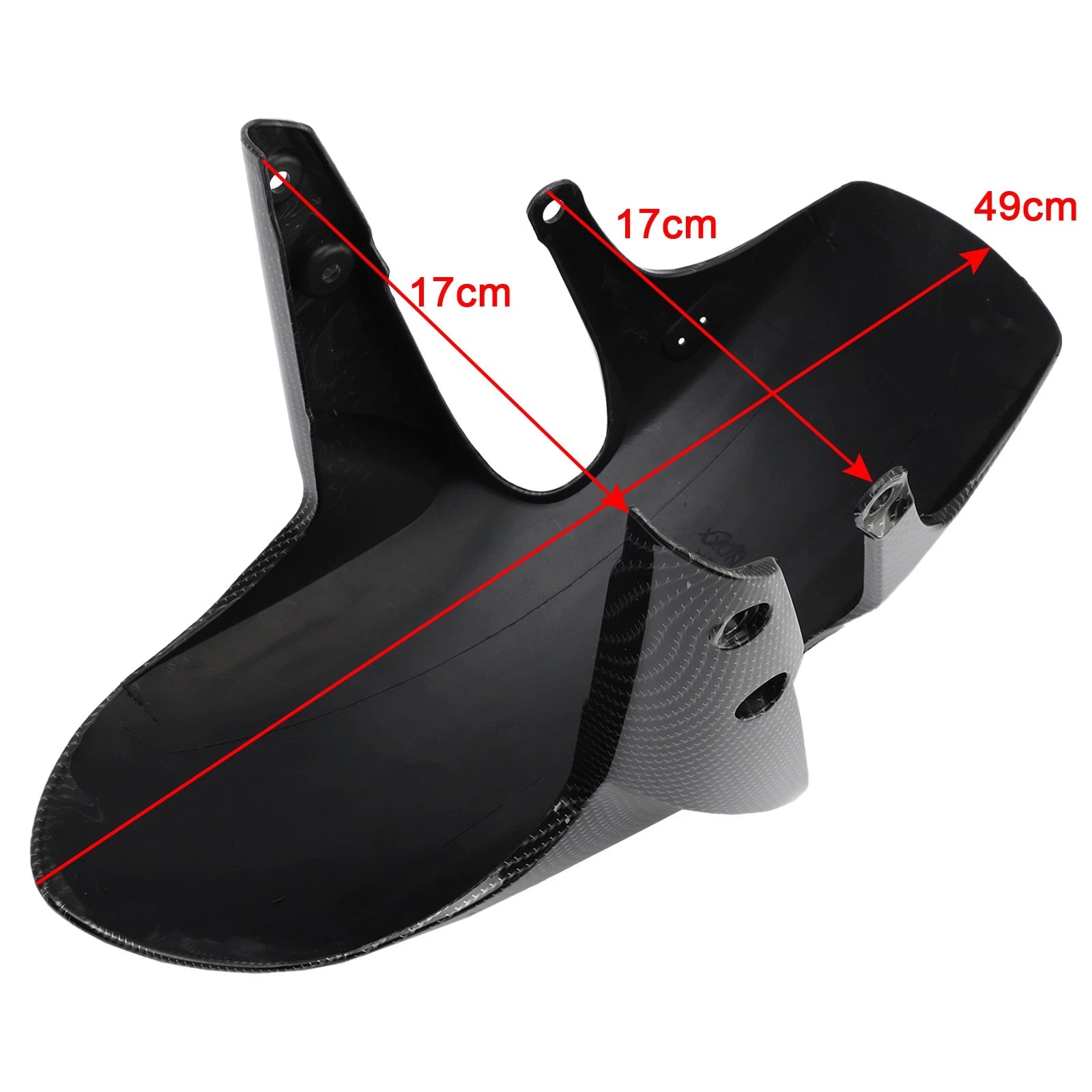 Front Fender Mud Guard for Suzuki GSX-S750 (2017–2024) Carbon