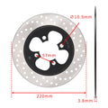 Rear Brake Disc Rotor 220mm for Motomel Skua 250 / Brava Aquila 200 (200–200)