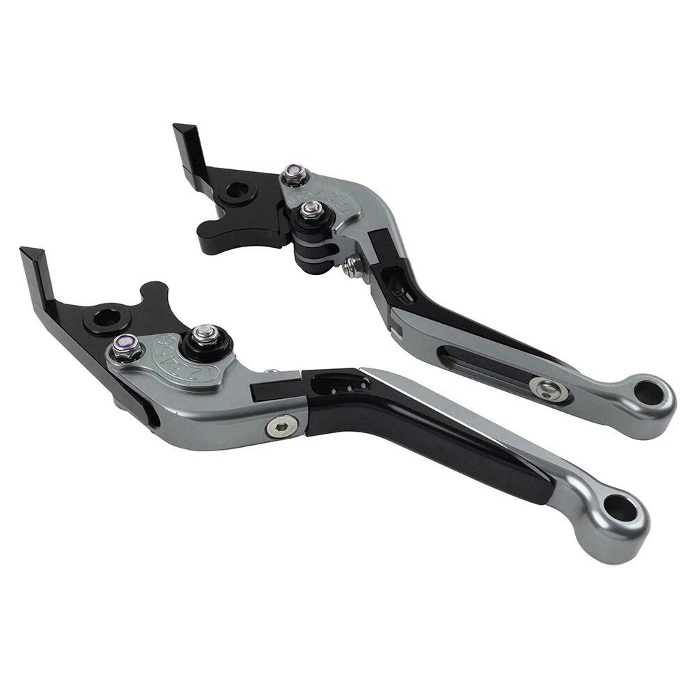 Titan Extendable Brake Clutch Levers for Kawasaki Z1000 (2007–2016) ZX6R 636 (2007–2018)