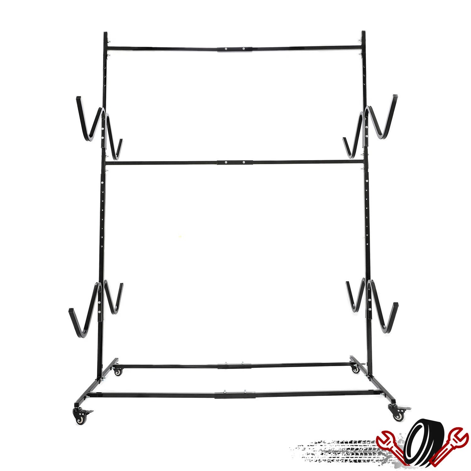 Storage Rack for Kayak Canoe Boat (Indoor Outdoor) 4 Capacity