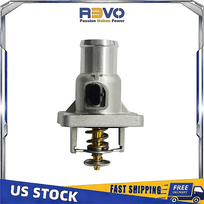 Thermostat Housing Assembly for Chevy Aveo5, Aveo, Cruze, Sonic, Trax 1.6L (2004–2020)