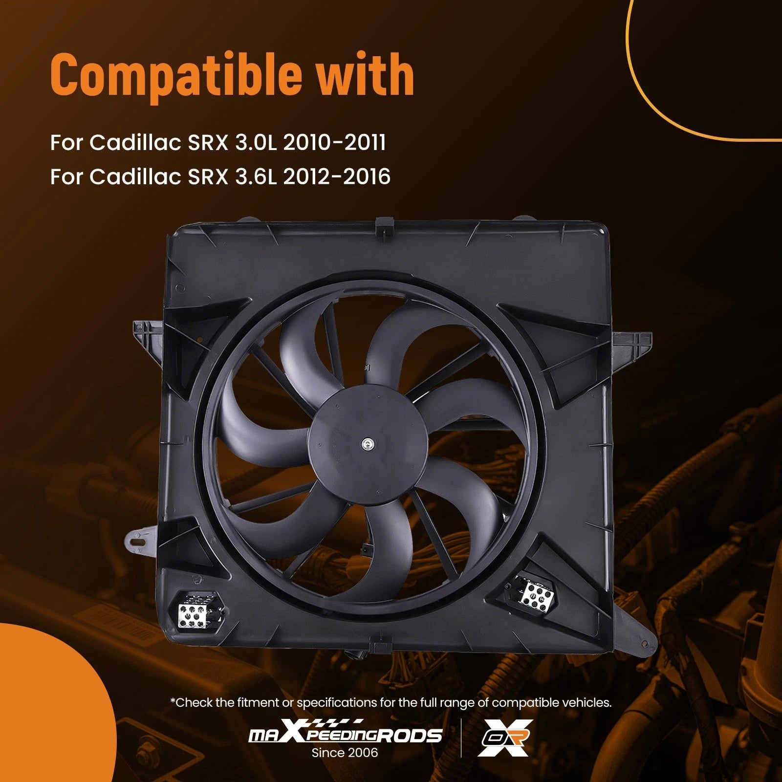 Cooling Fan for Cadillac SRX (2010-2016)