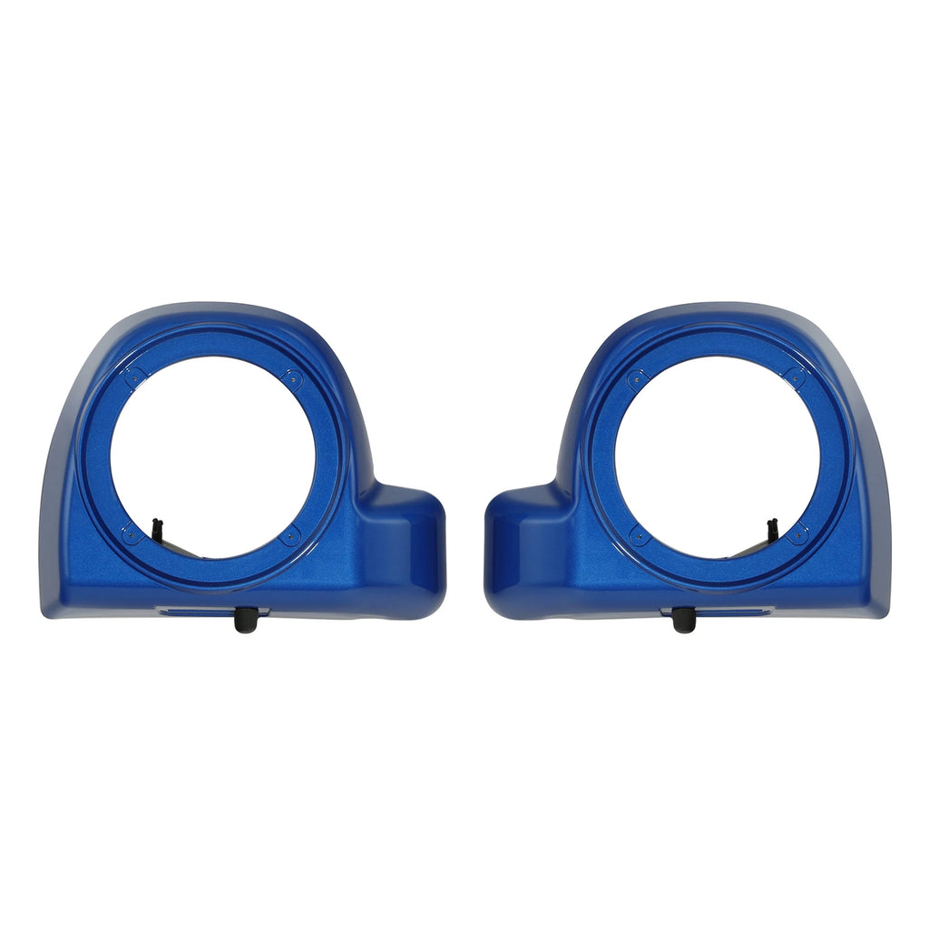 Lower Vented Fairing Speaker Pods for Harley Road Glide (2014–2024) - Electric Blue
