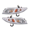 Headlights Pair for International Truck 4100 4200 4300 4400 8500 8600 (2002–2019)