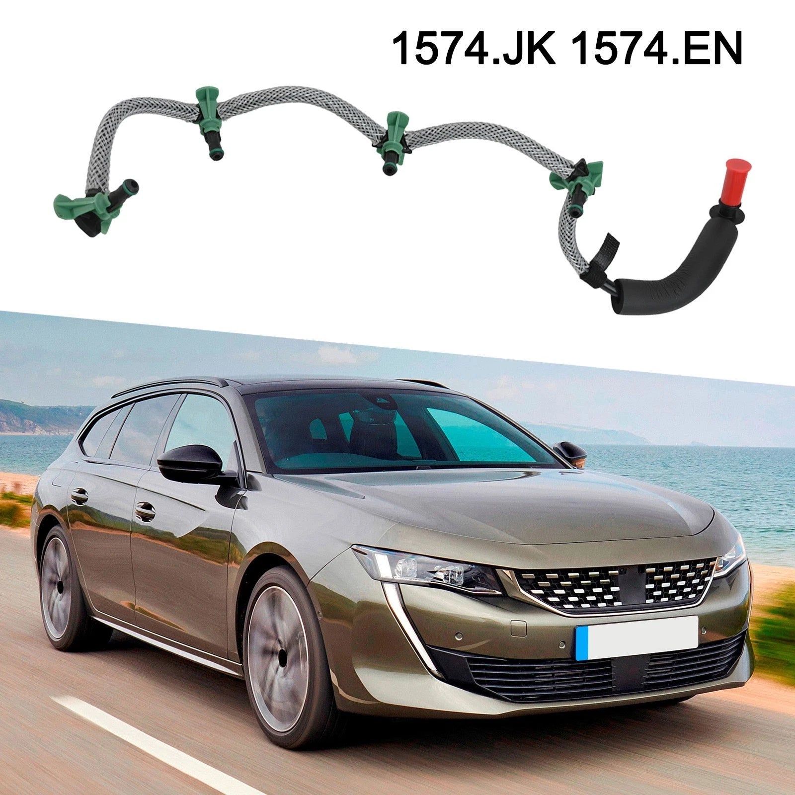 Fuel Injector Return Pipe for Peugeot 407 (2004–2011) 1574JK