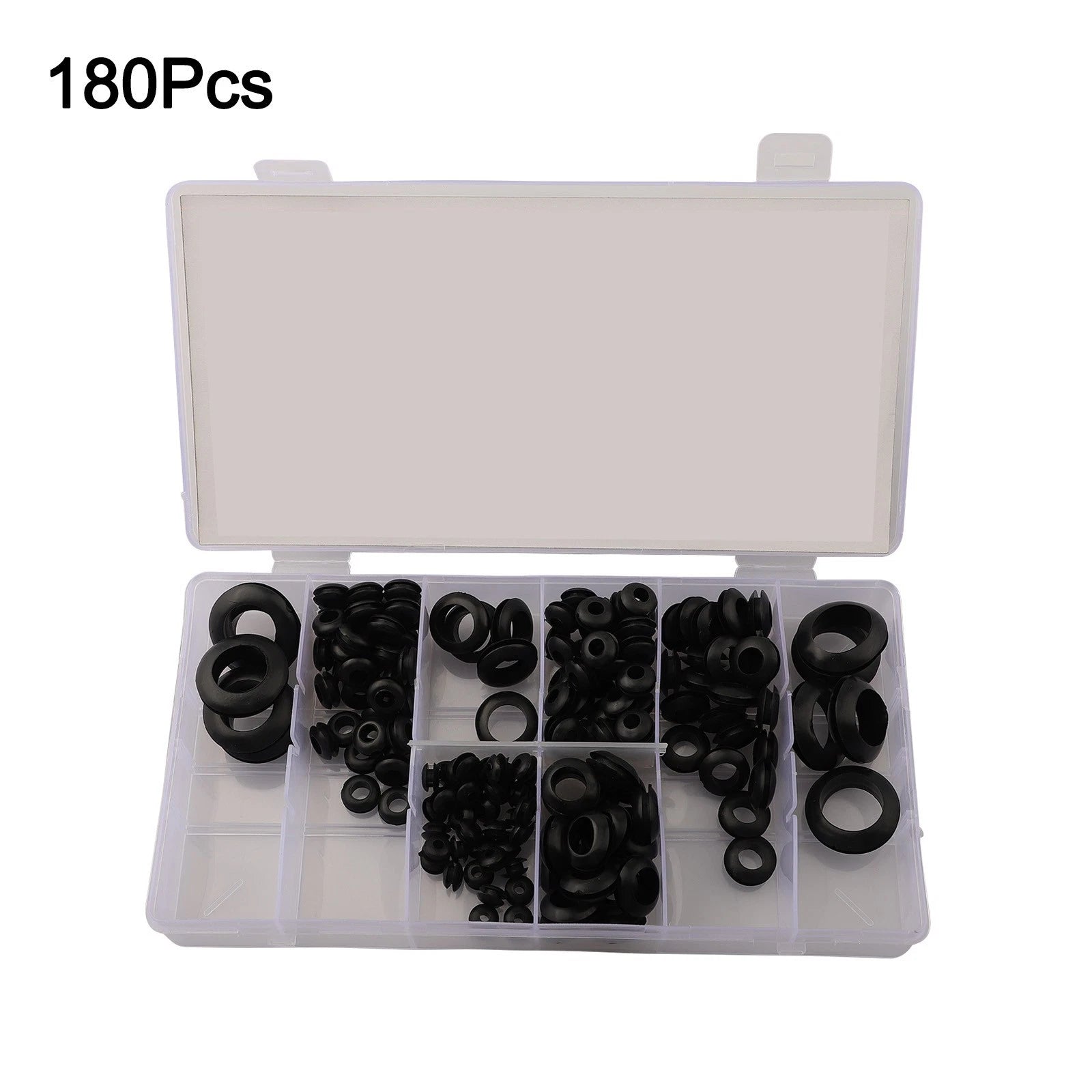 Rubber Wire Protection Sleeve Set of 180 PCS - Dust & Rain Resistant