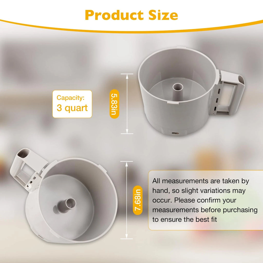 Cutter Bowl for Robot Coupe R2 R2B Food Processor (112204S)