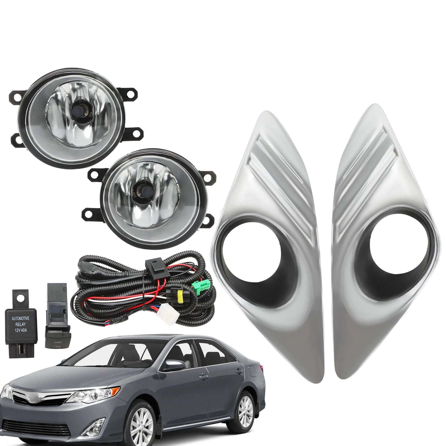 Fog Light Assembly for Toyota Camry (2012–2014)