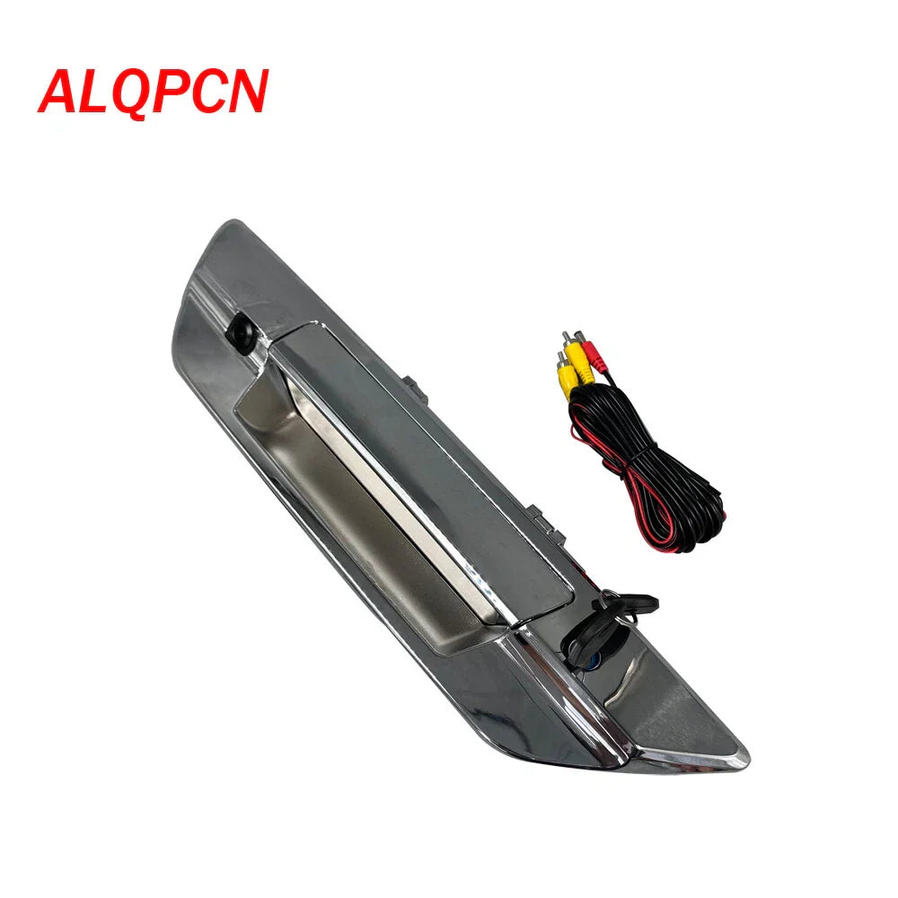 Chrome Tailgate Handle with Lock Key Cylinder for Toyota Hilux Revo (2015)