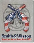 Tin Sign for Smith and Wesson Revolvers (1852)