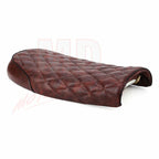 Cafe Racer Seat for Honda CB, Suzuki, Yamaha XJ (Flat Brat & Hump)