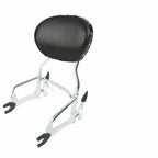 Chrome 12" Sissy Bar Backrest Pad for Indian Chief Dark Horse (2014-2018)