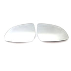 Set of 2 Chrome Heated Door Side Wing Mirror Glass for BMW X4 (2018–2025)