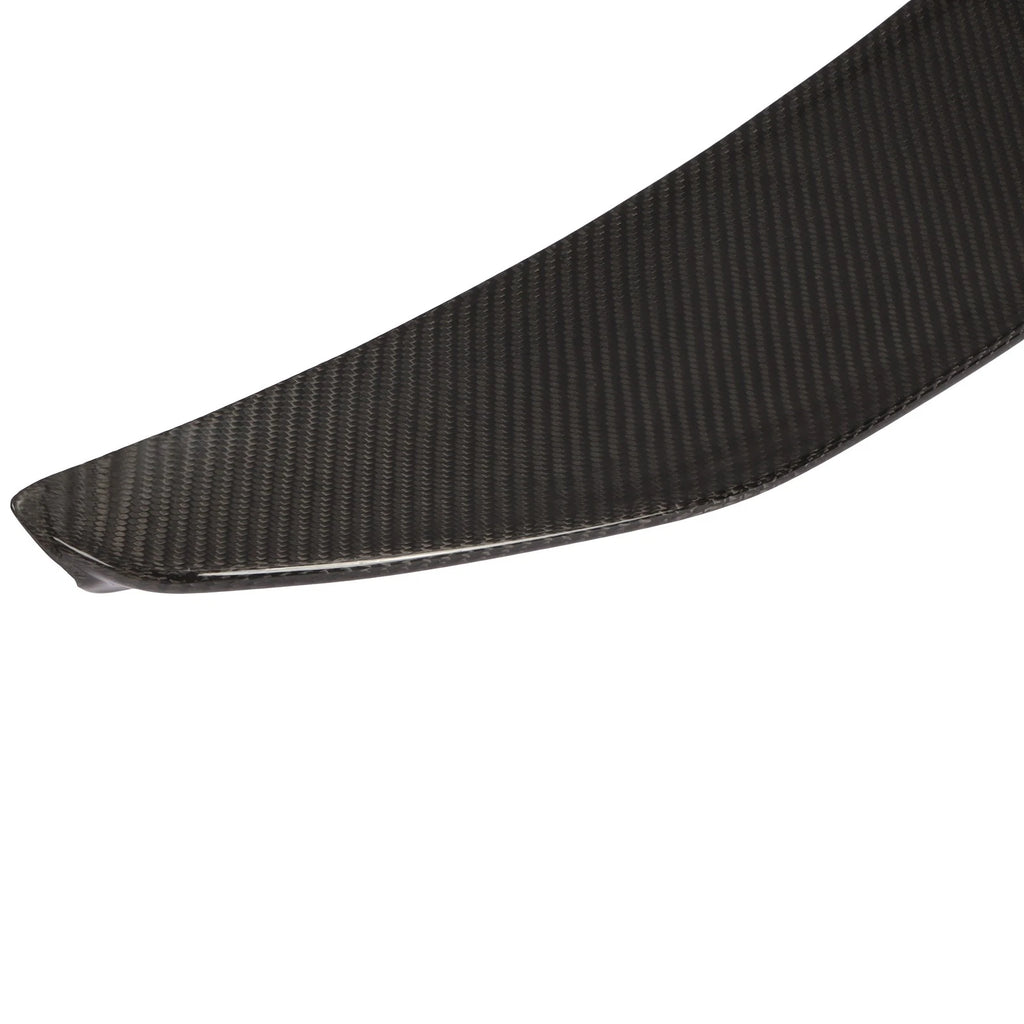 Dry Trunk Spoiler Lip for BMW F82 M4 Coupe (2014–2019) Carbon Fiber Black