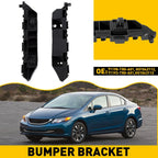 Set of 2 Front Bumper Brackets for Honda Civic (2012–2015)