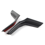 2X Carbon Fiber Steering Wheel Cover Trim for BMW 3 Series G20 (2019–2021)