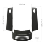 Matte Black Rear Fender Fascia for Harley Touring Electra Road Glide (2014–UP)